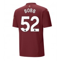 Maglie da calcio Manchester City Oscar Bobb #52 Terza Maglia 2024-25 Manica Corta